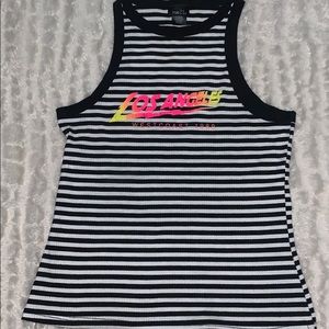 Los Angeles crop top